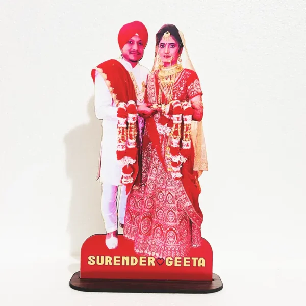 Customized Valentines Special Couple Cutout with Name