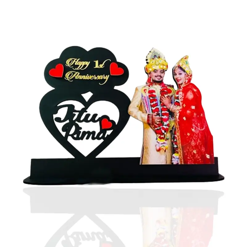 Customised Table Standee with Photos for Anniversary